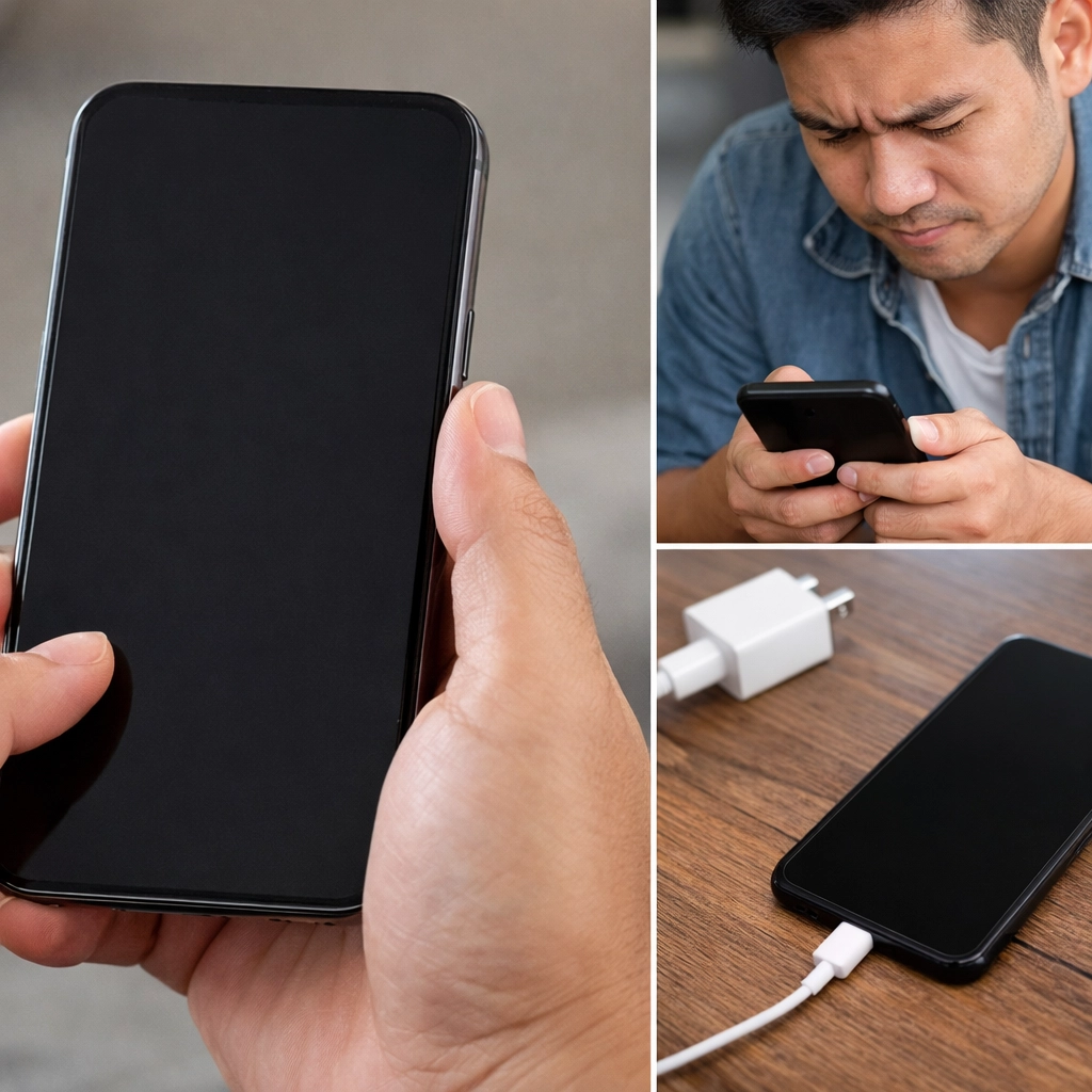 Điện thoại không lên nguồn – Tiệm Diệp Bích Điện thoại không lên nguồn, màn hình tối, bấm không phản hồi