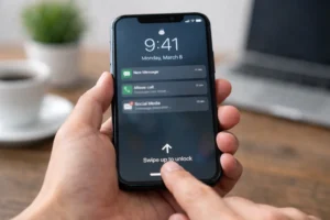 Điện thoại không cảm ứng được khi chạm mở khóa nhưng không phản hồi