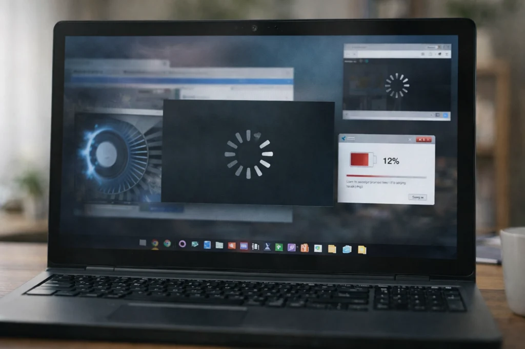 lỗi laptop thường gặp khi sử dụng