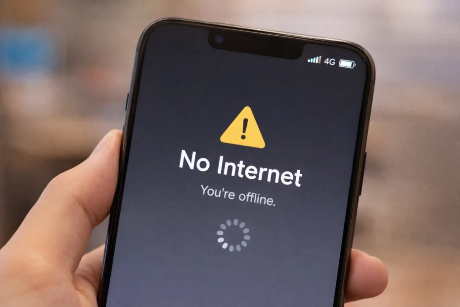 Mạng di động hay bị rớt dù vẫn hiển thị 4G và sóng mạnh trên điện thoại