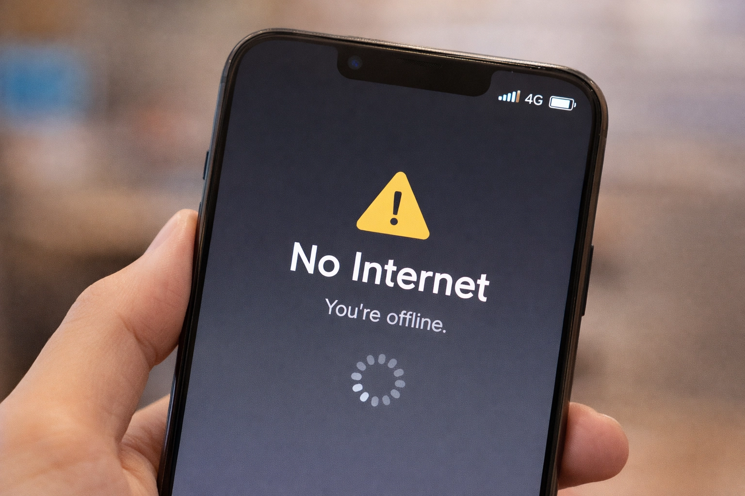 Mạng di động hay bị rớt dù vẫn hiển thị 4G và sóng mạnh trên điện thoại